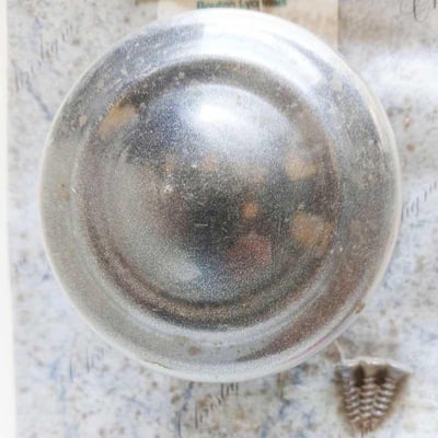 Bouton Fonte décor fer